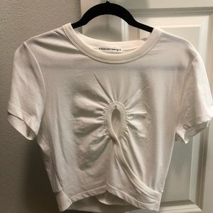 Alexander Wang white t-shirt, never worn